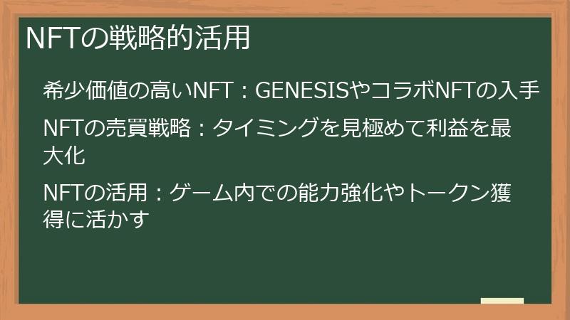 NFTの戦略的活用