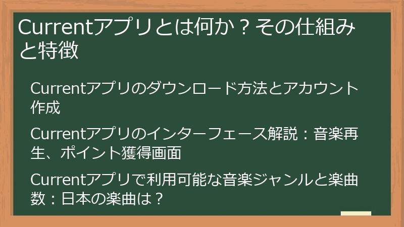 Currentアプリとは何か？その仕組みと特徴