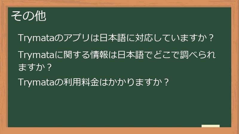 その他
