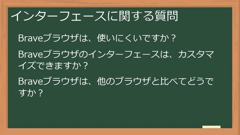 インターフェースに関する質問