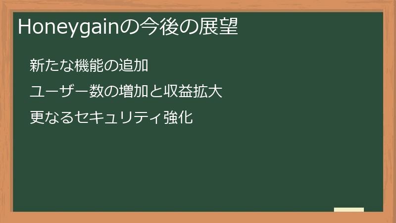 Honeygainの今後の展望