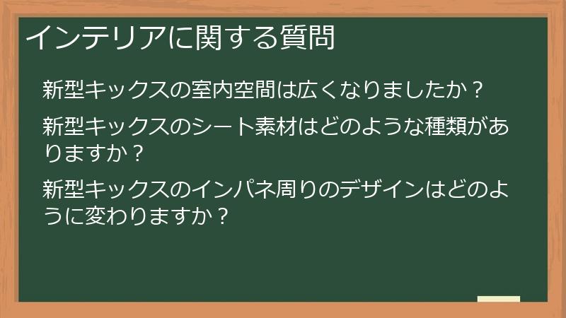 インテリアに関する質問