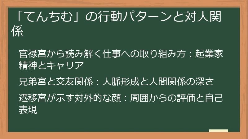 「てんちむ」の行動パターンと対人関係