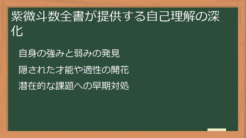 紫微斗数全書が提供する自己理解の深化