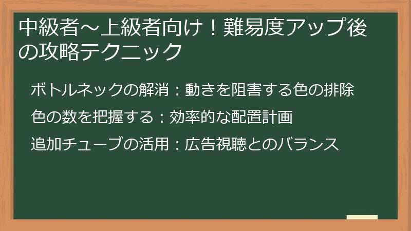 中級者～上級者向け！難易度アップ後の攻略テクニック