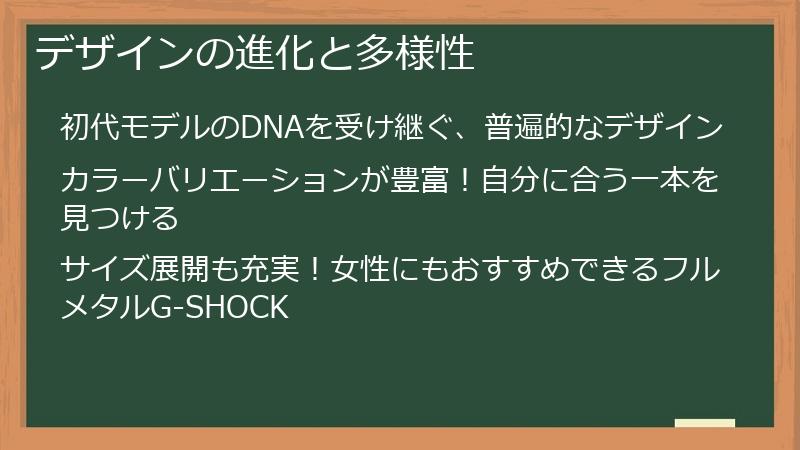 デザインの進化と多様性