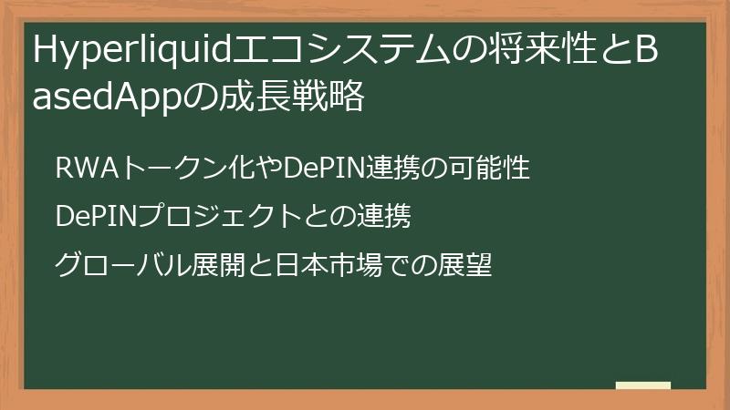 Hyperliquidエコシステムの将来性とBasedAppの成長戦略