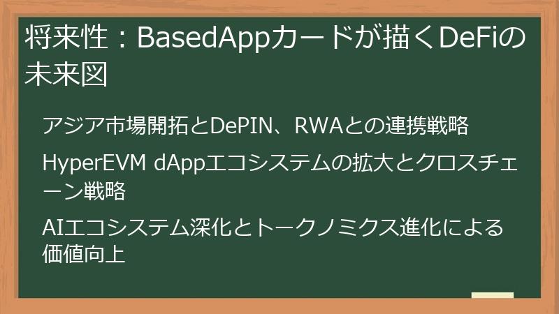 将来性：BasedAppカードが描くDeFiの未来図